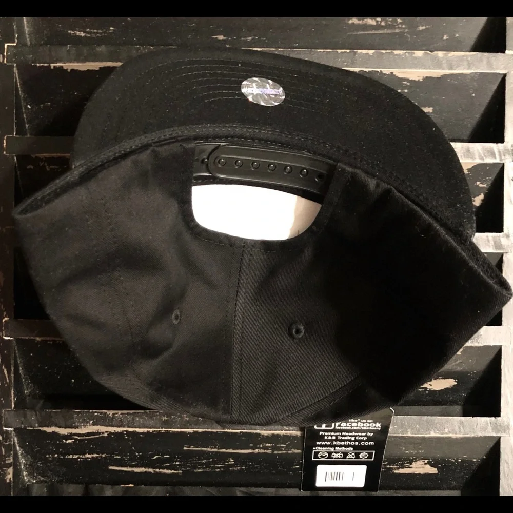 KBETHOS “NEW JERSEY” Custom Swarovski Crystal Bling Snapback Hat